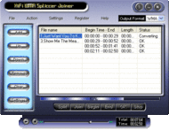 HiFi WMA Splitter Joiner screenshot